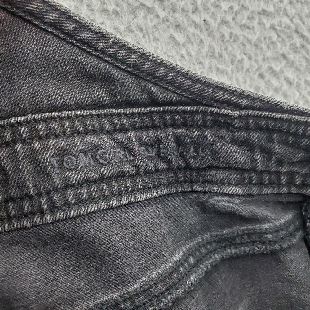 American Eagle Tomgirl Overalls Womens Size Small Black - Picture 2 of 13